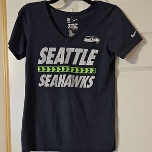 Nike Navy Seattle Seahawks Tee
